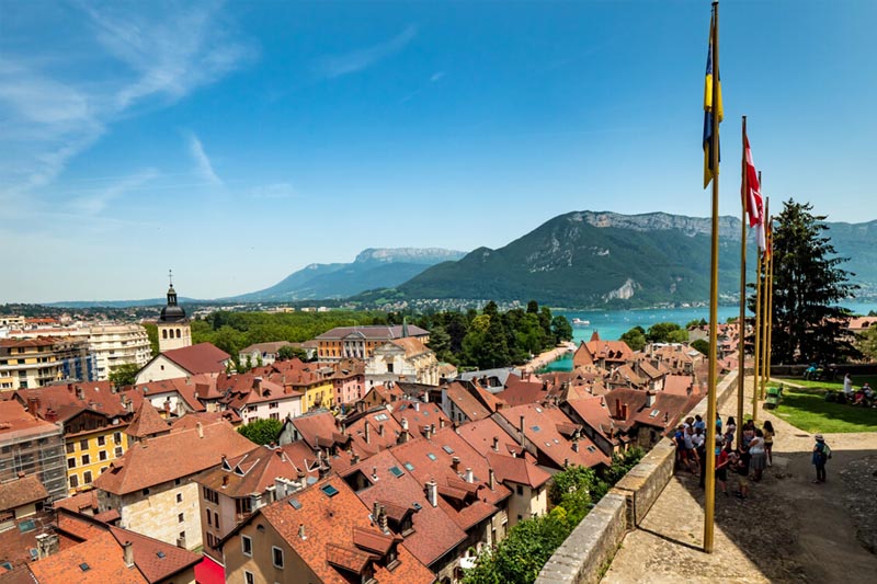 Vue sur Annecy