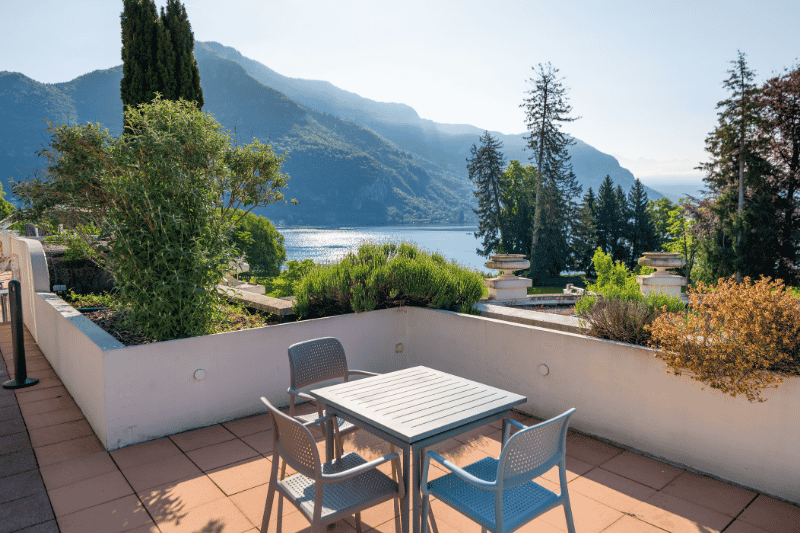 Vue sur le lac d'Annecy